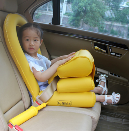 Children's inflatable car seat